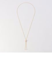 キラパーツロングスライドネックレス