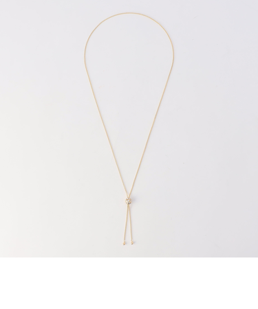 キラパーツロングスライドネックレス