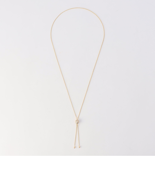 キラパーツロングスライドネックレス