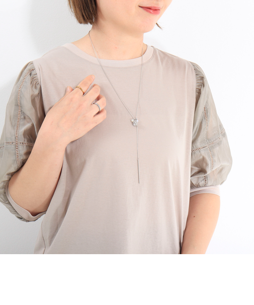 1粒キラスライダーネックレス