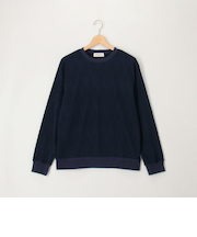 ヘリンボン柄ジャガードスウェット