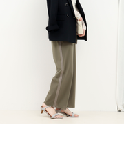 CICA配合サークルストレッチテーパードパンツ