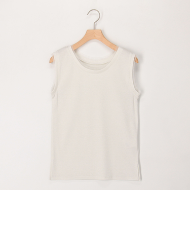 ラメテレコ×チュールタンクトップ