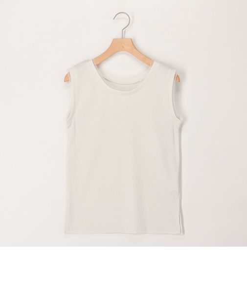 ラメテレコ×チュールタンクトップ