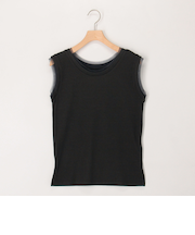 ラメテレコ×チュールタンクトップ