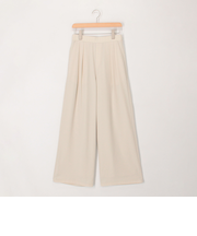 タックワイドパンツ