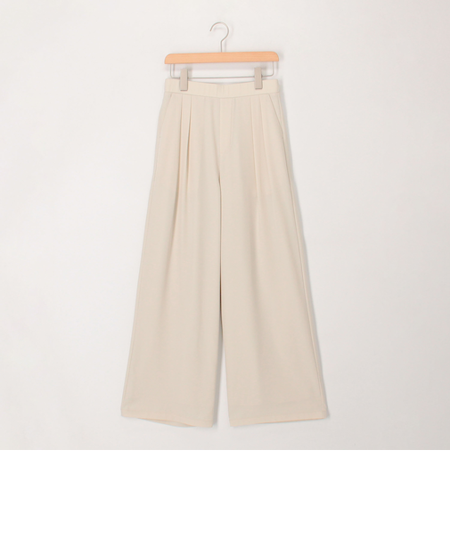タックワイドパンツ