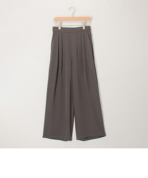 タックワイドパンツ