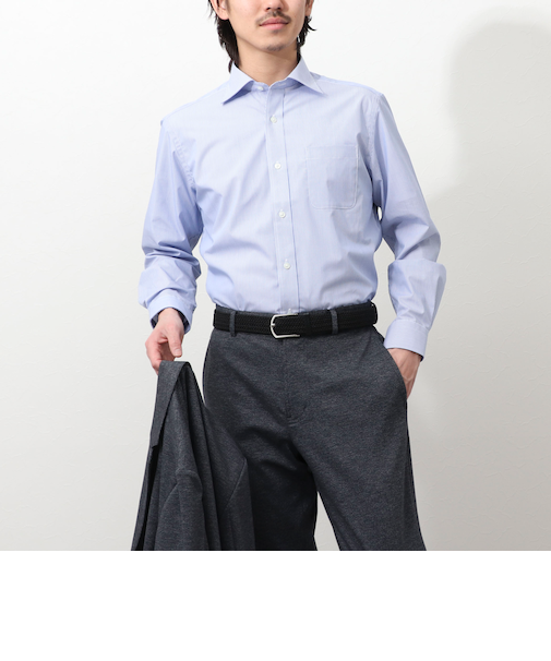 《ビジカジ対応》イージーケア ドレスシャツ