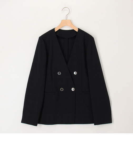 《セットアップ対応》シアーチェックジャケット