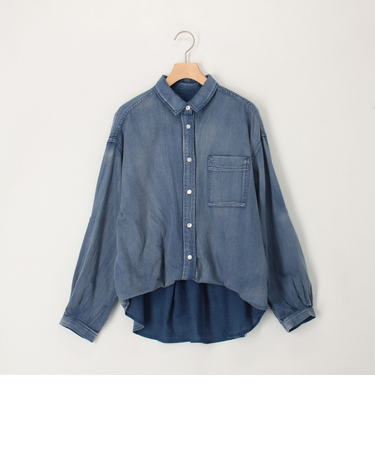 シアーデニムシャツ