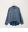 シアーデニムシャツ