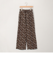 チューリッププリントワイドパンツ