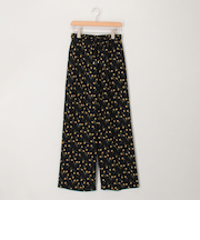 チューリッププリントワイドパンツ
