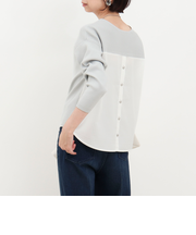 超軽量編柄2WAY切替プルオーバー