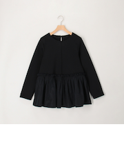 綿タッチダンボールニットブラウス