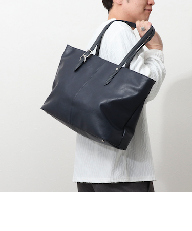 【PRO-SPERITY】PUレザートートバッグ