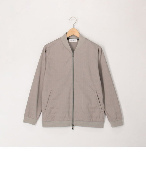 ジオ柄ジャガード リブブルゾン