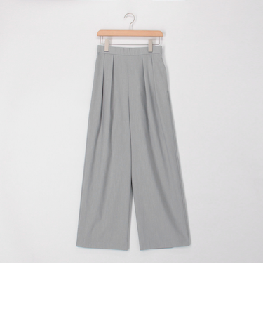 カルゼストレッチツータックパンツ