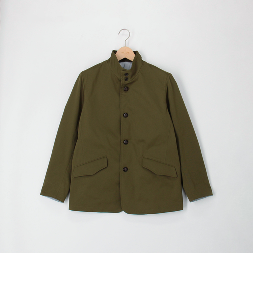 《ビジカジ対応》ストレッチ　スタンドブルゾン