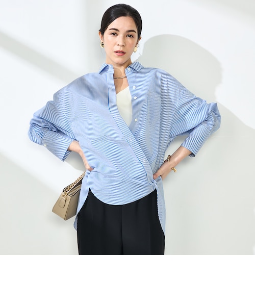 3WAYエアリーストライプシャツ｜ノーリーズアウトレットのアウトレット