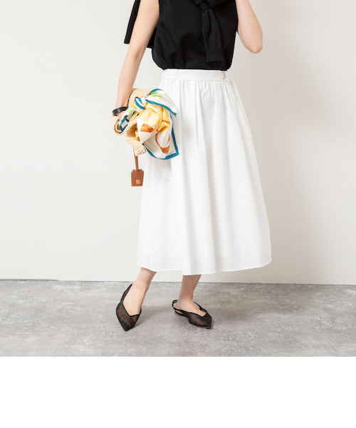 ウォッシャブルライトウェザータック&ギャザースカート｜ノーリーズ