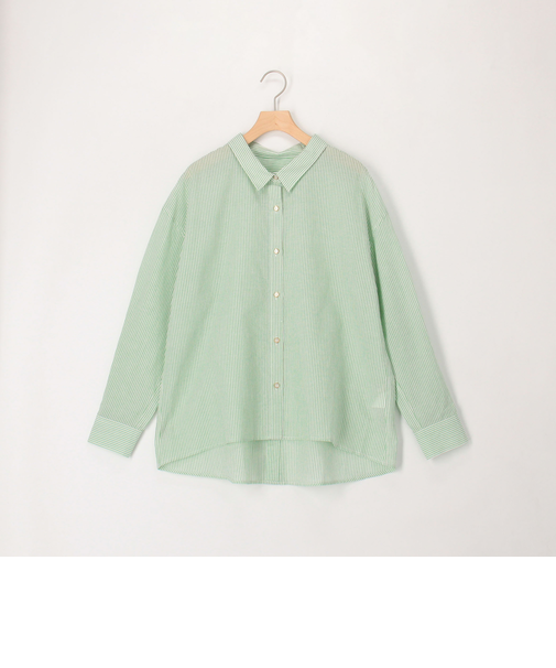 綿和紙ボイルシャツ