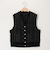 立体レースシアーVネックベスト