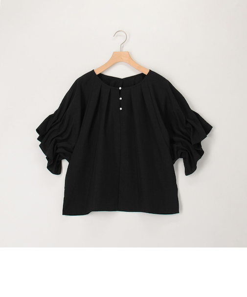 サップタンブラー2WAY袖ギャザーブラウス