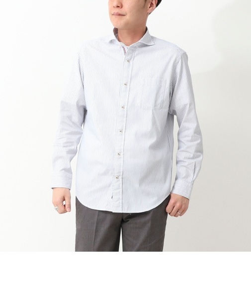 パラシュートカッタウェイ リバーシブルドビーシャツ