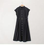 ベルテッドタックワンピース