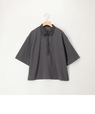 カットジョーゼット衿つきプルオーバー