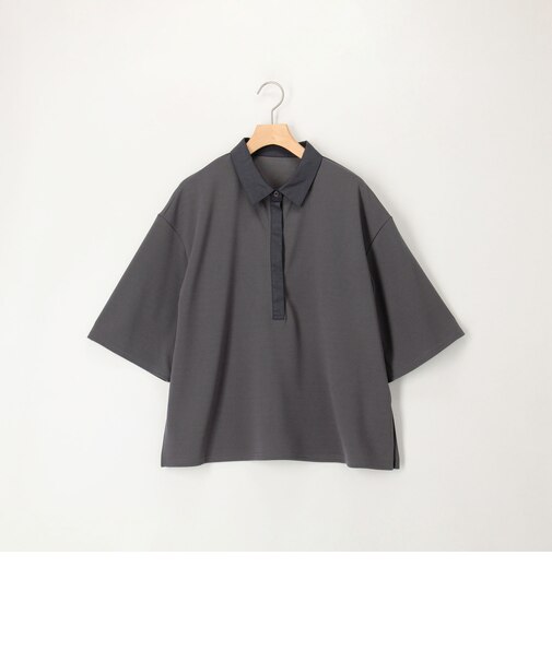 カットジョーゼット衿つきプルオーバー