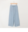 シアーデニムイージーワイドパンツ