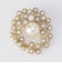 パールリースブローチ
