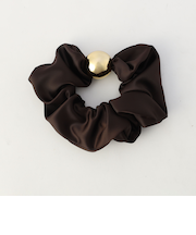 ボールパーツ付きサテンシュシュ