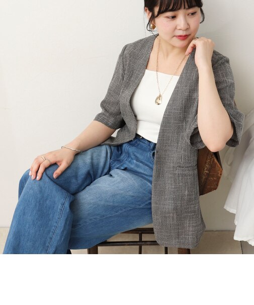 カラミツィードジャケット