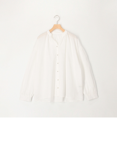 綿麻スキッパーシャツ