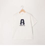 6.5ozコンパクトコーマ シボ革調プリントT