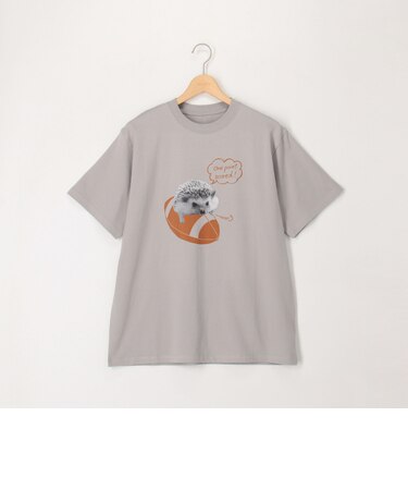 ガス焼きコットンペイントプリントT