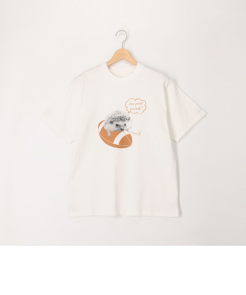 ガス焼きコットンペイントプリントT