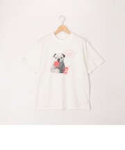 ガス焼きコットンペイントプリントT