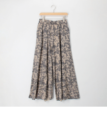 パネルフレアパンツ