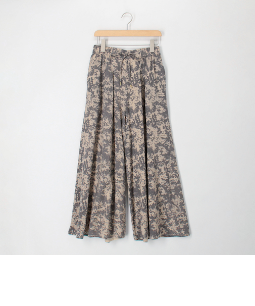 パネルフレアパンツ