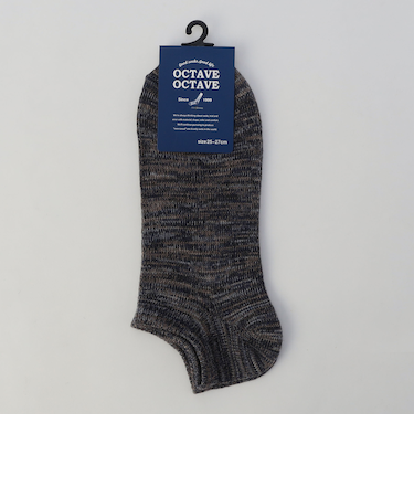 【OCTAVE OCTAVE】デニムミックスカラー ソックス