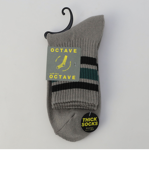 【OCTAVE OCTAVE】リッチェル無地ソックス