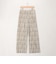 楊柳プリーツ柄パンツ