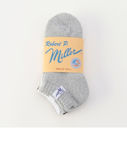 【Robert P. Miller】3P Socks sneaker　スニーカーアンクル丈ソックス