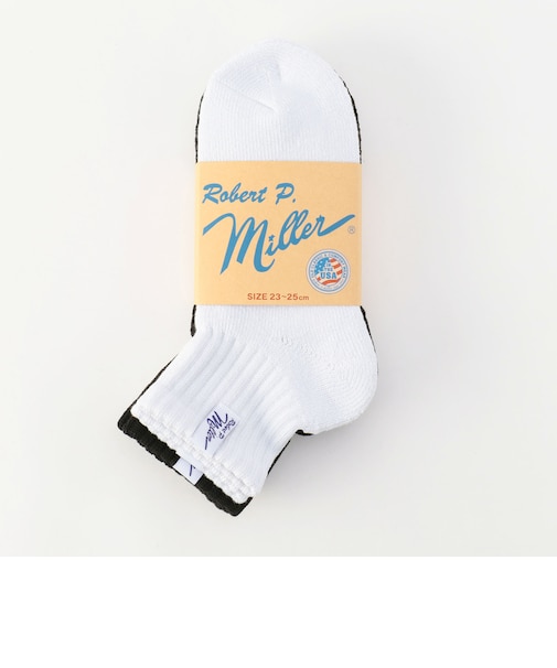 【Robert P. Miller】3p Socks short　ショート丈ソックス