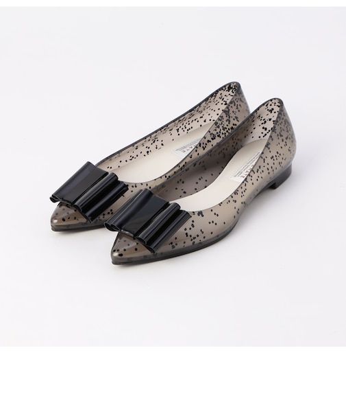 【TEMPERATE/テンパレイト】　SIMA グリッターリボンポインテッドトゥ